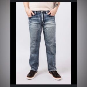 Men's Established 1966 JINZU Blue Jeans